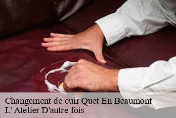 Changement de cuir  quet-en-beaumont-38970 L' Atelier D'autre fois