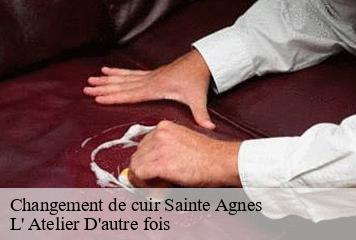 Changement de cuir  sainte-agnes-38190 L' Atelier D'autre fois