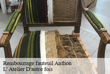 Rembourrage fauteuil  anthon-38280 L' Atelier D'autre fois