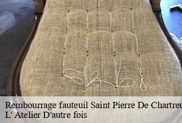 Rembourrage fauteuil  saint-pierre-de-chartreuse-38380 L' Atelier D'autre fois
